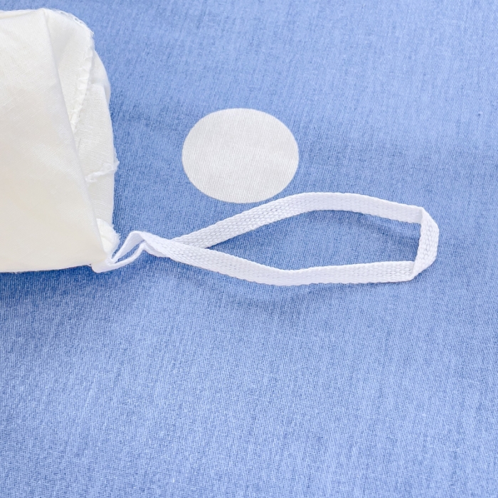 91家纺网 家纺一手货源 找家纺 珺柔家纺 2023新款13372全棉印花四件套 波点狗