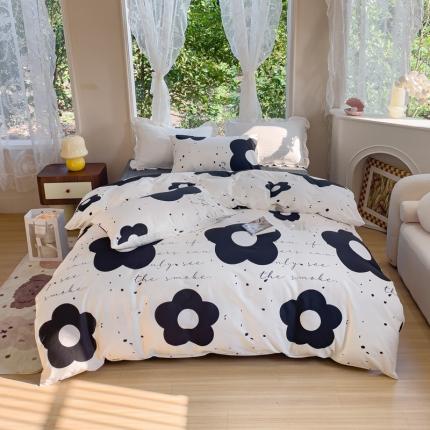 珺柔家纺 2023新款13372全棉印花四件套 梵高