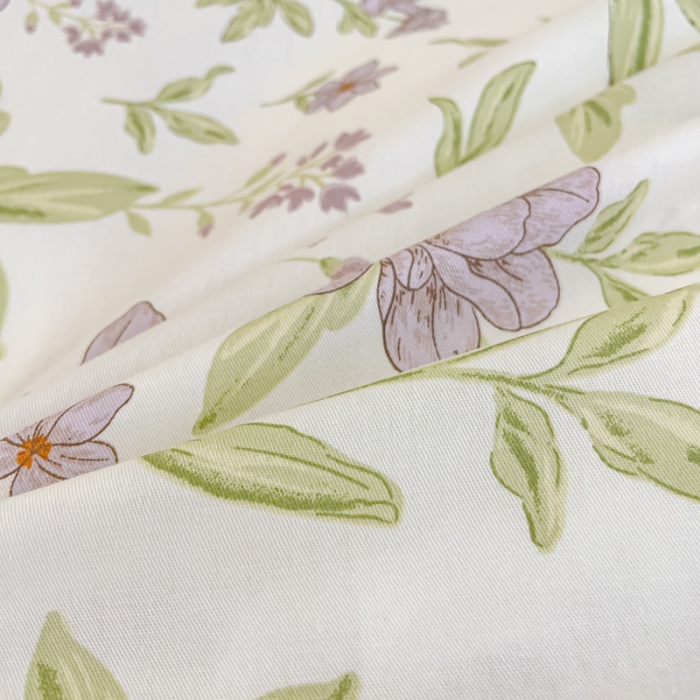 91家纺网 家纺一手货源 找家纺 珺柔家纺 2023新款13372全棉印花四件套 和风