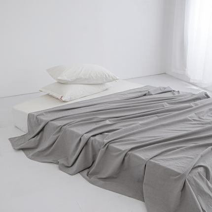 91家纺网 家纺一手货源 找家纺 （总）安莱生活 2023新款水洗棉全棉色织高支高密纽扣款工艺单品床单