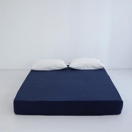 91家纺网 家纺一手货源 找家纺 （总）安莱生活 2023新款水洗棉全棉色织高支高密纽扣款工艺单品床笠