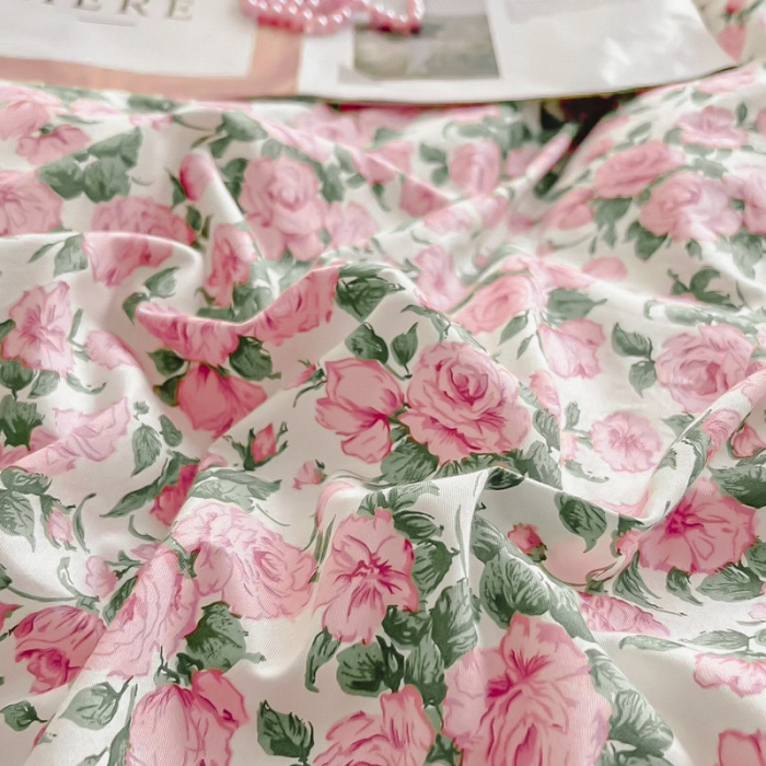 91家纺网 家纺一手货源 找家纺 （总）潮邦创意家居2025新款13372全棉法式工艺款四件套学生三件套