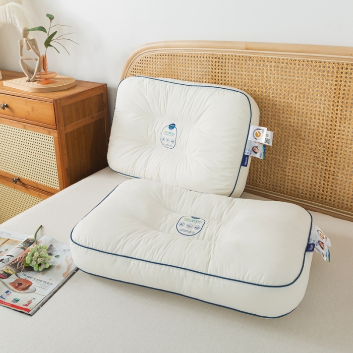 91家纺网 家纺一手货源 找家纺 境月 2023新款弹弹锌系列枕头 弹弹锌立体护颈枕