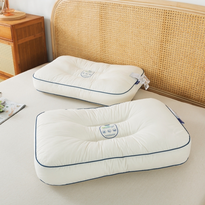 91家纺网 家纺一手货源 找家纺 境月 2023新款弹弹锌系列枕头 弹弹锌立体护颈枕