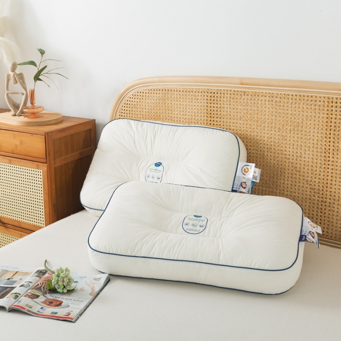 91家纺网 家纺一手货源 找家纺 境月 2023新款弹弹锌系列枕头 弹弹锌立体护颈枕