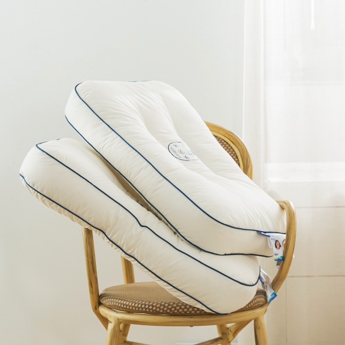 91家纺网 家纺一手货源 找家纺 境月 2023新款弹弹锌系列枕头 弹弹锌立体护颈枕