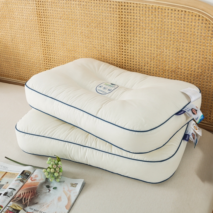 91家纺网 家纺一手货源 找家纺 境月 2023新款弹弹锌系列枕头 弹弹锌立体护颈枕