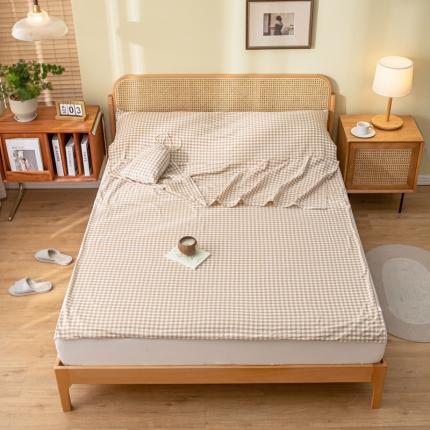 91家纺网 家纺一手货源 找家纺 （总）格子铺 2023新款全棉水洗棉隔脏睡袋旅行袋