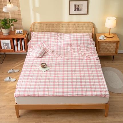 格子铺 2023新款隔脏睡袋旅行袋 睡袋-草莓格