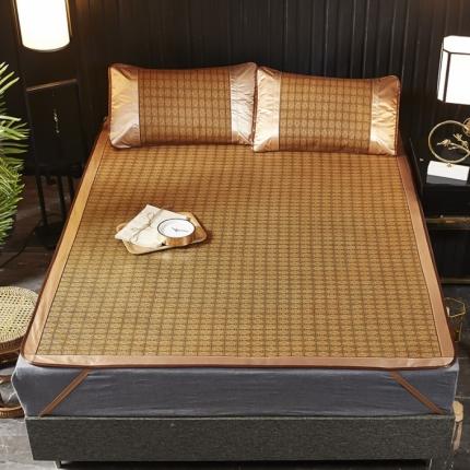 91家纺网 家纺一手货源 找家纺 (总）航途席业 2025新款单面途藤席套件