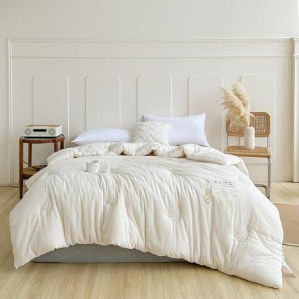 91家纺网 家纺一手货源 找家纺 （总）心悦家纺 2023新款A类不染原棉大豆被