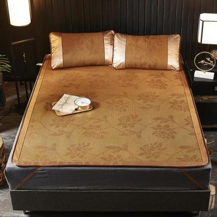 91家纺网 家纺一手货源 找家纺 (总）航途席业 2025新款单面途藤席套件