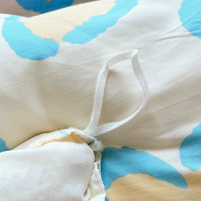 91家纺网 家纺一手货源 找家纺 添越2024小清新韩版蕾丝款花边纯棉夹棉床盖三件套全棉天使之心-蕾丝款