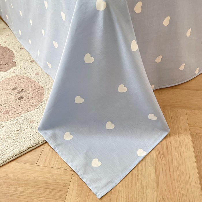 91家纺网 家纺一手货源 找家纺 麦伦家居 2023新款全棉斜纹卡通小清新系列四件套-第四波 调皮小狗