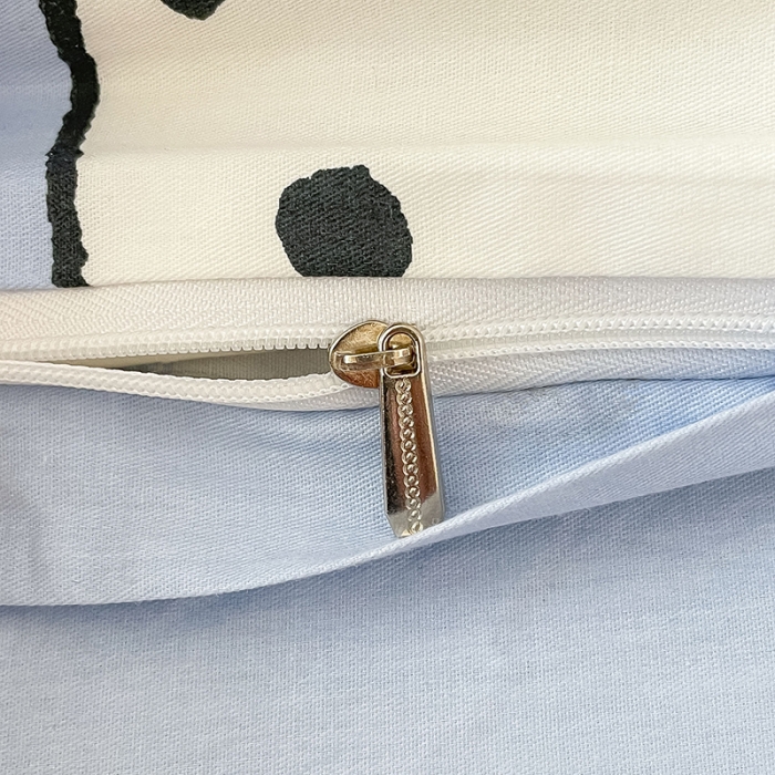 91家纺网 家纺一手货源 找家纺 麦伦家居 2023新款全棉斜纹卡通小清新系列四件套-第四波 调皮小狗