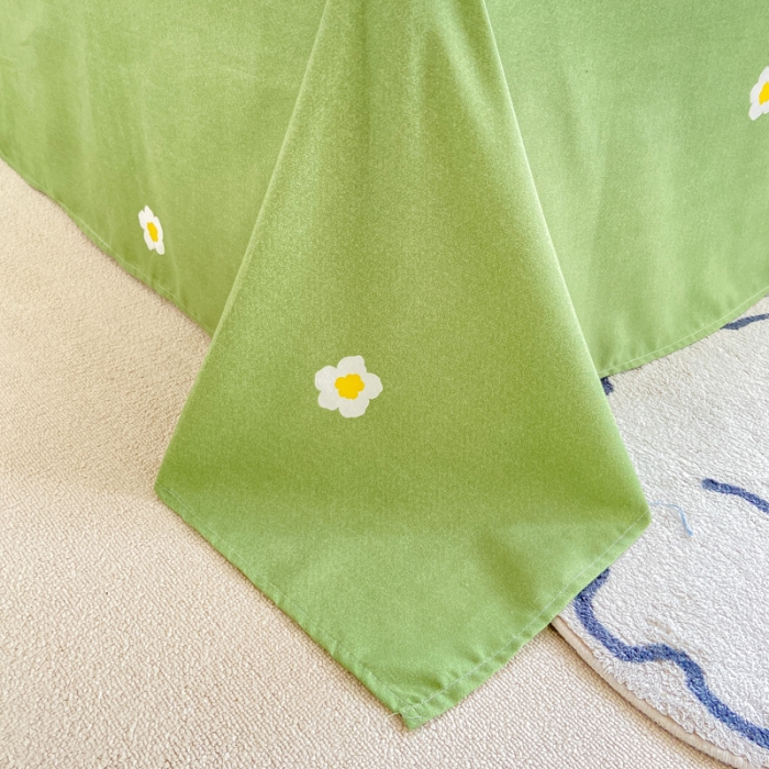 91家纺网 家纺一手货源 找家纺 红日子 2023新款斜纹印花四件套 萌萌兔