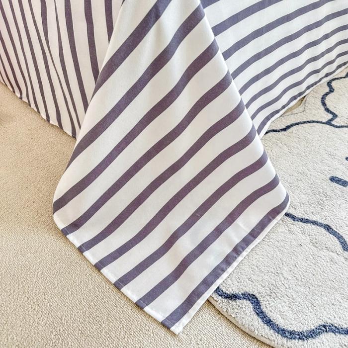 91家纺网 家纺一手货源 找家纺 红日子 2023新款斜纹印花四件套 摩登夜曲