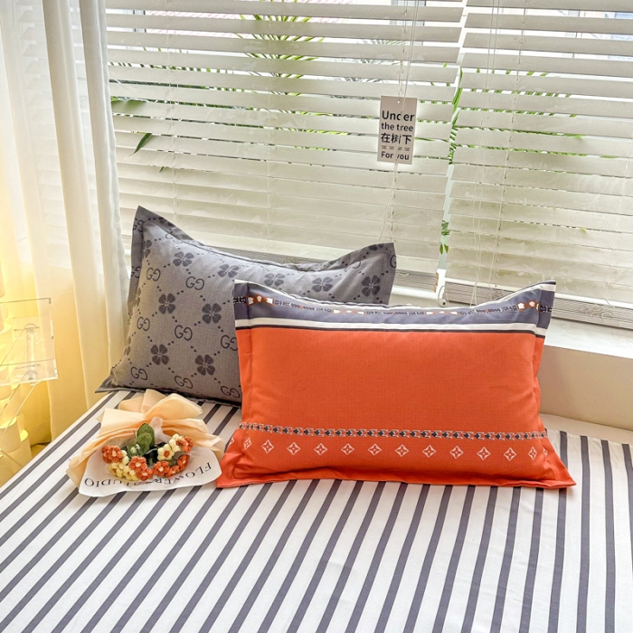 91家纺网 家纺一手货源 找家纺 红日子 2023新款斜纹印花四件套 摩登夜曲