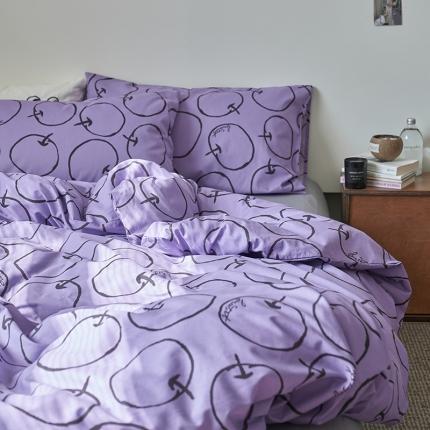 91家纺网 家纺一手货源 找家纺 （总）窝米 2023新款13370全棉四件套简约风系列四件套