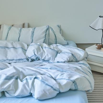 91家纺网 家纺一手货源 找家纺 （总）窝米 2023新款13370全棉四件套简约风系列四件套