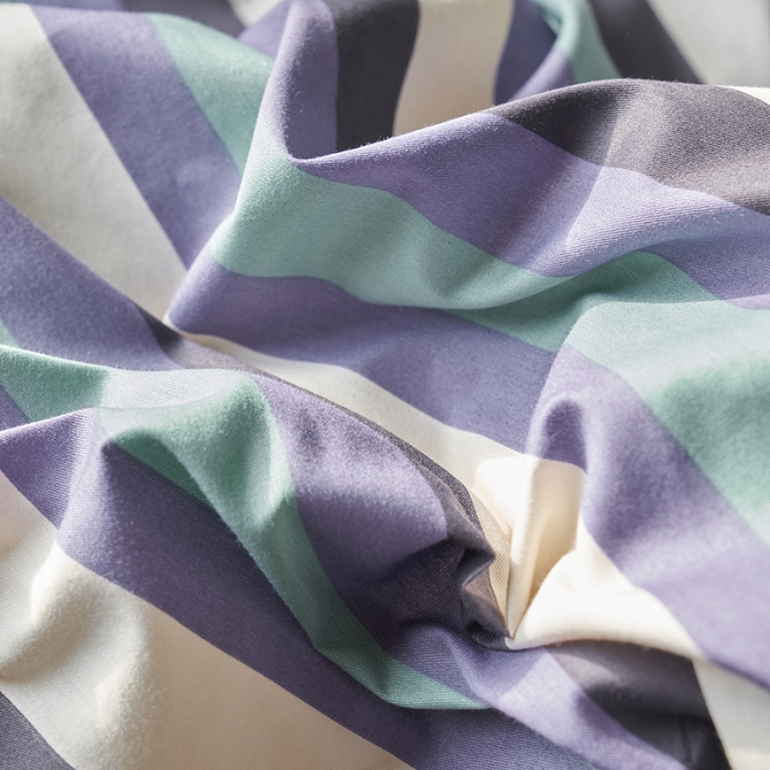 91家纺网 家纺一手货源 找家纺 窝米 2023新款13370全棉四件套简约风系列四件套 耳曼