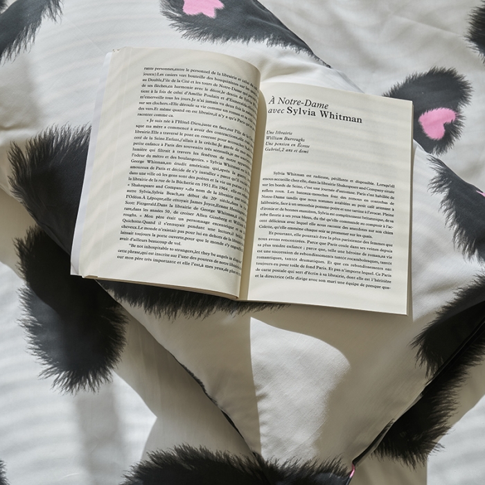 91家纺网 家纺一手货源 找家纺 窝米 2023新款13370全棉四件套简约风系列四件套 沐心