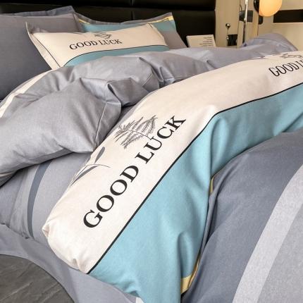 91家纺网 家纺一手货源 找家纺 莱通 新款喷气磨毛床单款床笠款四件套 好运连连