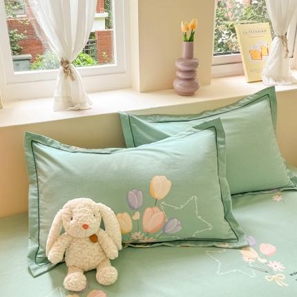 91家纺网 家纺一手货源 找家纺 （总）莱通 新款喷气磨毛单枕套