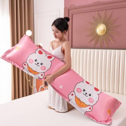 91家纺网 家纺一手货源 找家纺 （总）新款大版单双人可水洗机洗枕套冰丝夏季情侣枕头套