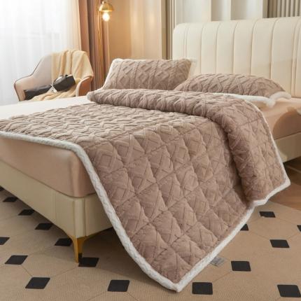 91家纺网 家纺一手货源 找家纺 （总）鑫顺欣 2025新款A类剪花塔芙绒床护垫