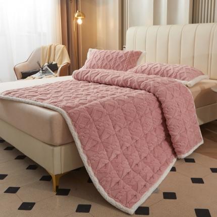 91家纺网 家纺一手货源 找家纺 （总）鑫顺欣 2025新款A类剪花塔芙绒床护垫