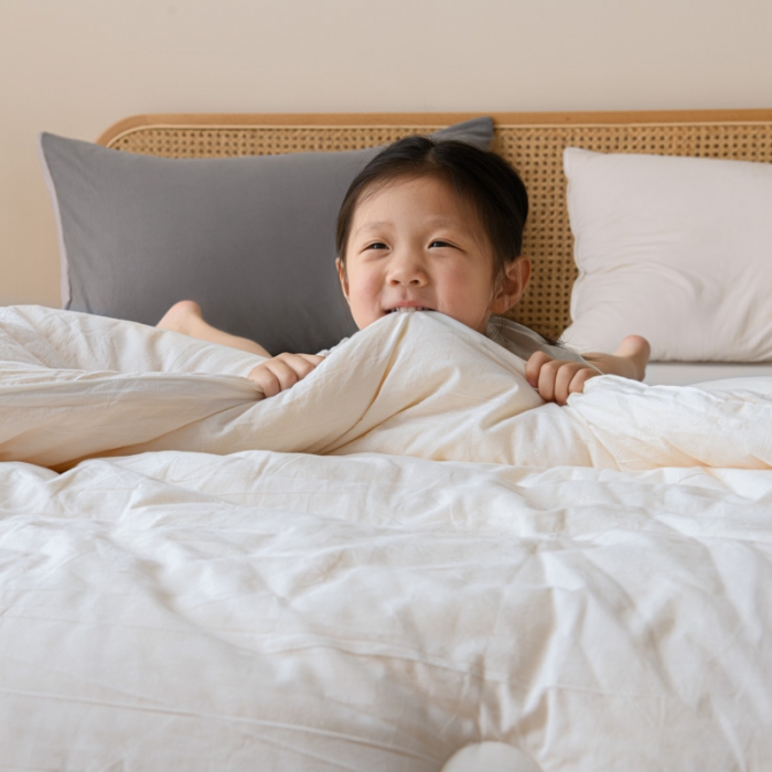 91家纺网 家纺一手货源 找家纺 创优家纺 创优2025新品原棉被子被芯冬被春秋被直播爆款批发米白色