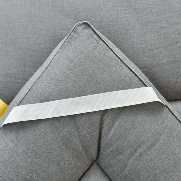 91家纺网 家纺一手货源 找家纺 鑫钰 2023新款学生宿舍专用全棉色织床褥垫褥软床垫整张羽丝棉填充 冰山灰