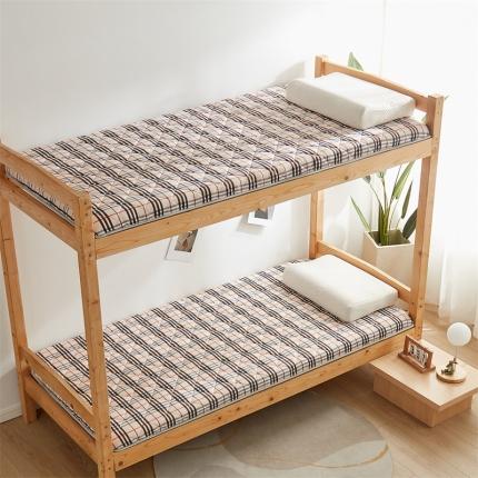 寐珂 2025新款水洗棉棉花床垫系列-学生款 宝莉小格