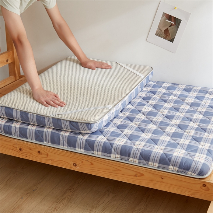 91家纺网 家纺一手货源 找家纺 寐珂 2025新款水洗棉棉花床垫系列-学生款 杜卡迪