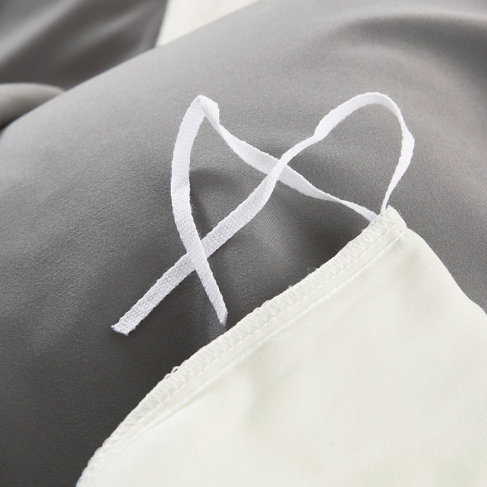 91家纺网 家纺一手货源 找家纺 7V 现货3000套110g加厚磨毛刺绣网红直播四件套     库存数量每个颜色500套 银灰米