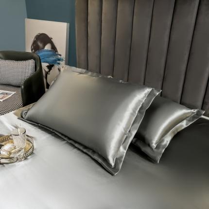 91家纺网 家纺一手货源 找家纺 （总）梦尚舒 2025新款水洗冰丝单枕套