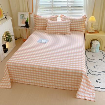 91家纺网 家纺一手货源 找家纺 （总）凯磊家纺 新款原棉老粗布单品系列-床单