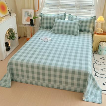 91家纺网 家纺一手货源 找家纺 （总）凯磊家纺 新款原棉老粗布单品系列-床单