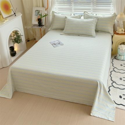 91家纺网 家纺一手货源 找家纺 凯磊家纺 新款原棉老粗布单品系列-床单 北野