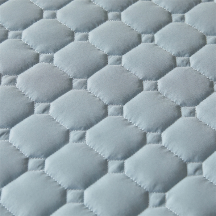 91家纺网 家纺一手货源 找家纺 雯豆学生宿舍上下铺床护垫软垫子加厚榻榻米防滑床褥子 玉米床褥-晴山蓝