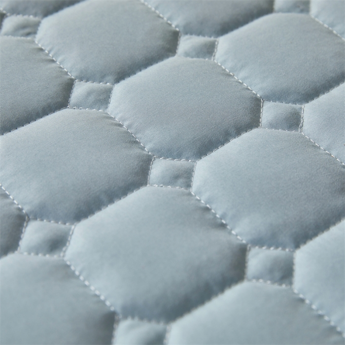 91家纺网 家纺一手货源 找家纺 雯豆学生宿舍上下铺床护垫软垫子加厚榻榻米防滑床褥子 玉米床褥-晴山蓝