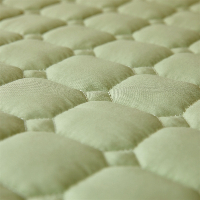 91家纺网 家纺一手货源 找家纺 雯豆学生宿舍上下铺床护垫软垫子加厚榻榻米防滑床褥子 玉米床褥-烟豆青