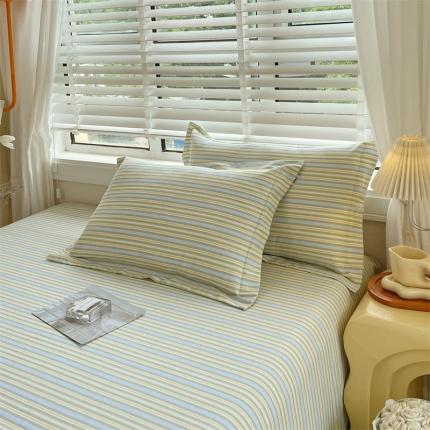 91家纺网 家纺一手货源 找家纺 （总）凯磊家纺 新款原棉老粗布单品系列-枕套