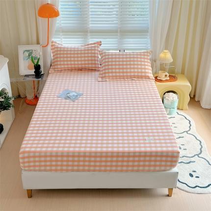 91家纺网 家纺一手货源 找家纺 凯磊家纺 新款原棉老粗布单品系列床笠 初遇