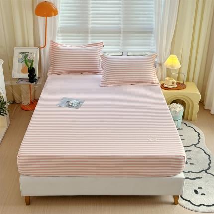 91家纺网 家纺一手货源 找家纺 凯磊家纺 新款原棉老粗布单品系列床笠 简约