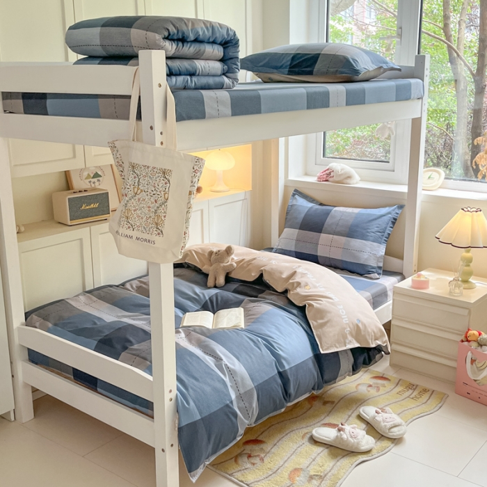 91家纺网 家纺一手货源 找家纺 铭成 2024新款全棉印花三件套 赫伯特