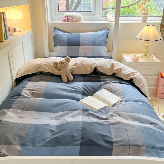 91家纺网 家纺一手货源 找家纺 铭成 2024新款全棉印花三件套 赫伯特