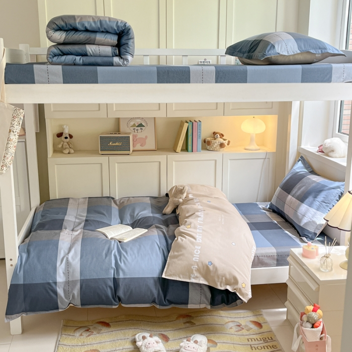 91家纺网 家纺一手货源 找家纺 铭成 2024新款全棉印花三件套 赫伯特