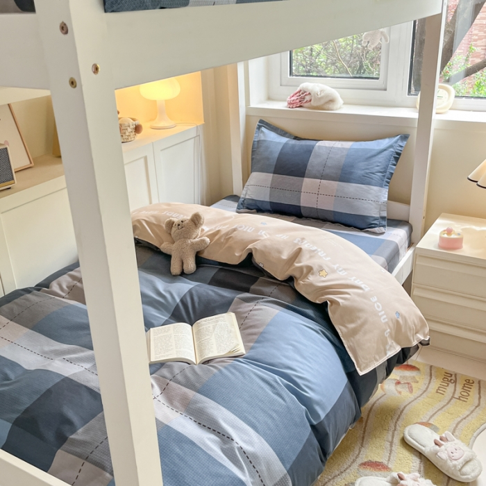 91家纺网 家纺一手货源 找家纺 铭成 2024新款全棉印花三件套 赫伯特